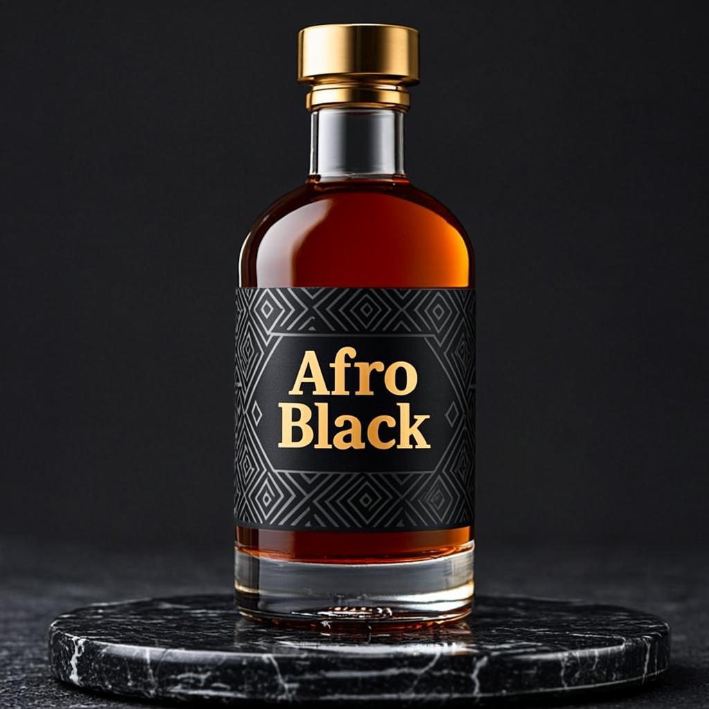 Afro Black Tropical