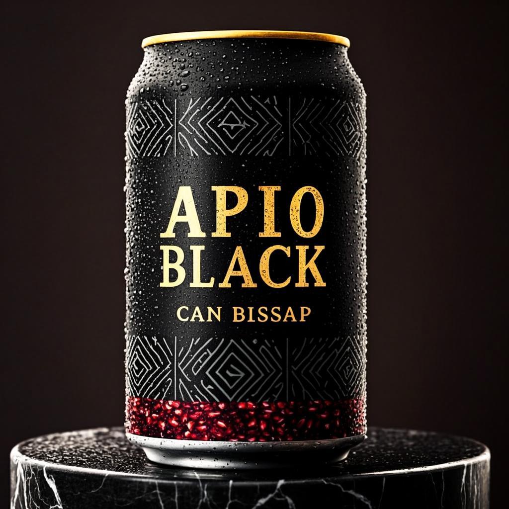 Afro Black Can Bissap