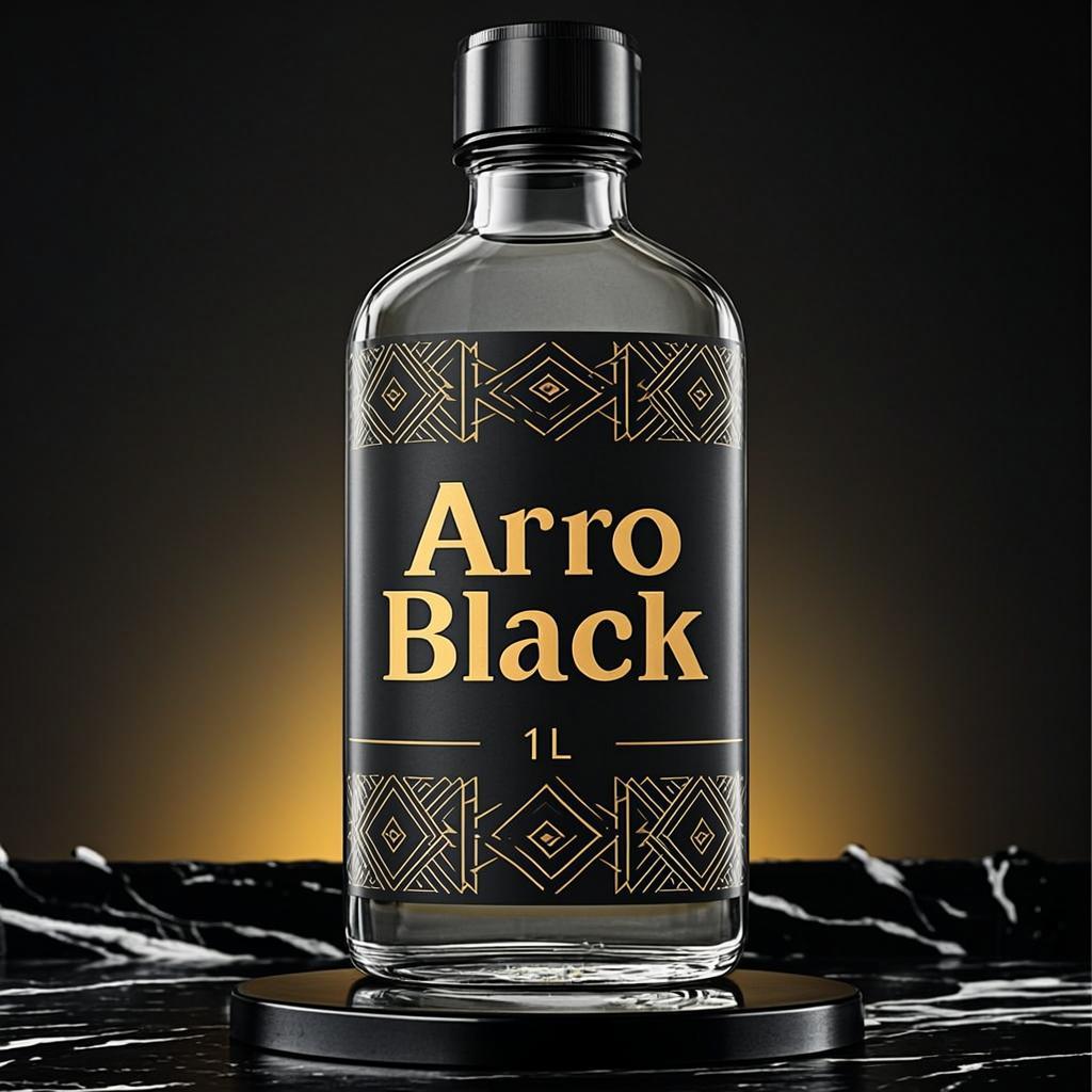 Afro Black Gourde 1L