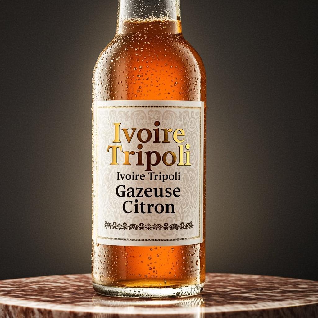 Ivoire Tripoli Gazeuse Citron